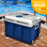 Koelbox Elektrisch – 12V en 230 volt - Coolbox - Frigobox - 40L – Blauw